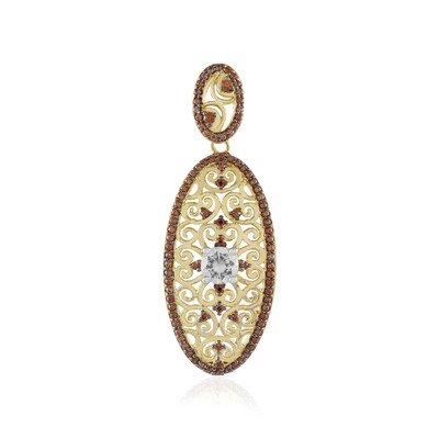 Zircon Silver Pendant