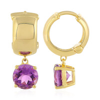 Amethyst Silver Earrings