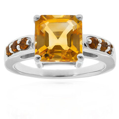 Citrine Silver Ring