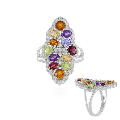 Amethyst Silver Ring