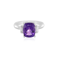 Siberian Amethyst Silver Ring