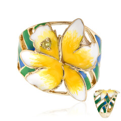 Peridot Silver Ring