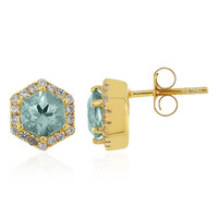 Ratanakiri Zircon Silver Earrings