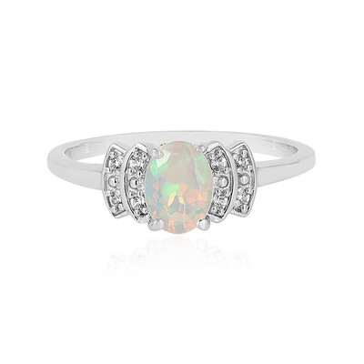 Welo Opal Silver Ring