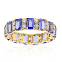 14K AAA Tanzanite Gold Ring (CIRARI)