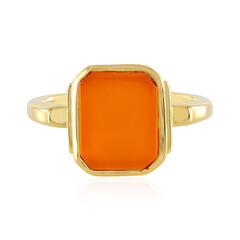 Carnelian Silver Ring
