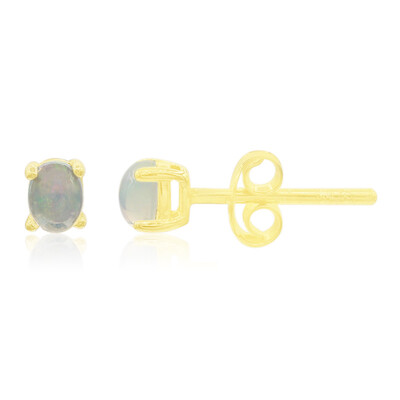 Welo Opal Silver Earrings