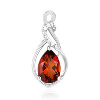 Madeira Citrine Silver Pendant