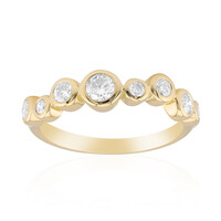 9K SI1 (G) Diamond Gold Ring