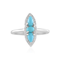 Sleeping Beauty Turquoise Silver Ring