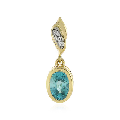9K Ratanakiri Zircon Gold Pendant (La Revelle)