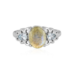 Labradorite Silver Ring