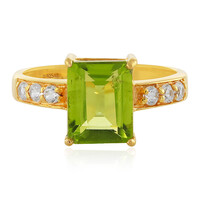Peridot Silver Ring