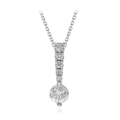 14K SI2 (H) Diamond Gold Necklace (CIRARI)