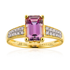 18K Pink Diaspore Gold Ring (AMAYANI)