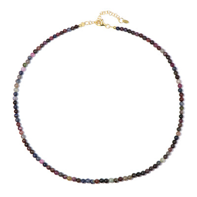 Fancy Sapphire Silver Necklace