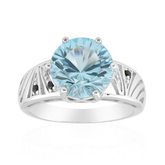 Sky Blue Topaz Silver Ring