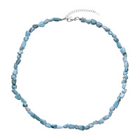 Larimar Silver Necklace