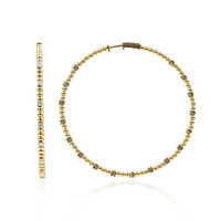 14K I1 (H) Diamond Gold Earrings (CIRARI)