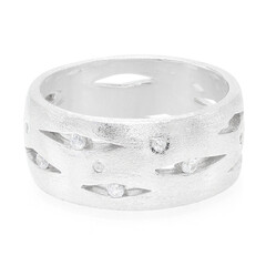 Zircon Silver Ring