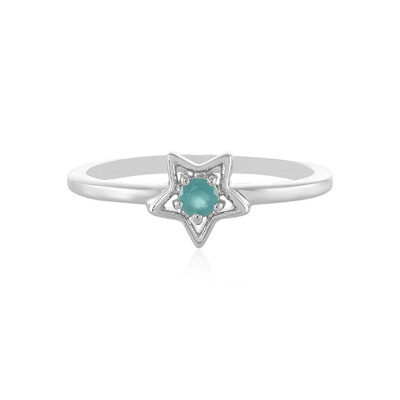 Grandidierite Silver Ring