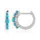 Sleeping Beauty Turquoise Silver Earrings (Faszination Türkis)