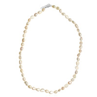 Freshwater pearl Silver Necklace (TPC)