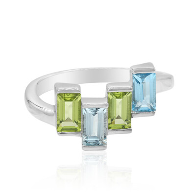 Peridot Silver Ring