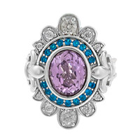Kunzite Silver Ring (Dallas Prince Designs)