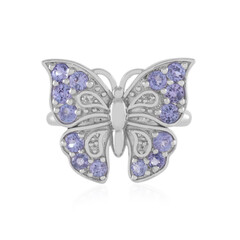 Tanzanite Silver Ring