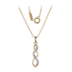 I3 (I) Diamond Brass Necklace (Juwelo Style)