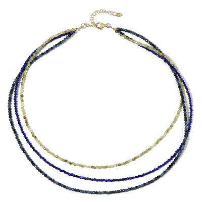 Grossular Garnet Silver Necklace