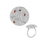 Zircon Silver Ring (MONOSONO COLLECTION)