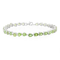 Paraiba Tourmaline Silver Bracelet