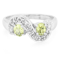 Brazilian Chrysoberyl Silver Ring