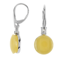 Baltic Amber Silver Earrings