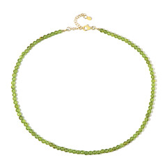 Peridot Silver Necklace
