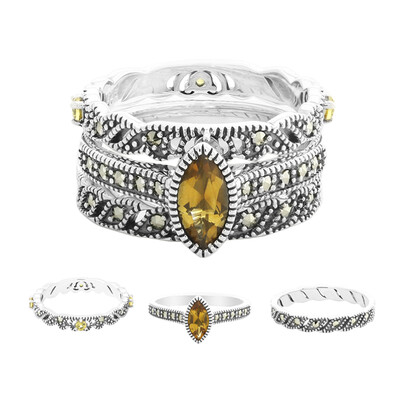Citrine Silver Ring