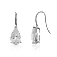 Preah Vihear Zircon Platinium Earrings (de Melo)