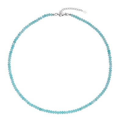 Amazonite Silver Necklace