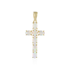 Welo Opal Silver Pendant