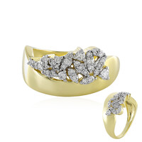 9K SI2 (H) Diamond Gold Ring (de Melo)