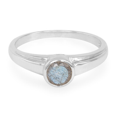 Romanian Spectrolite Silver Ring