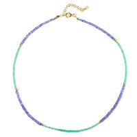 Colombian Emerald Silver Necklace