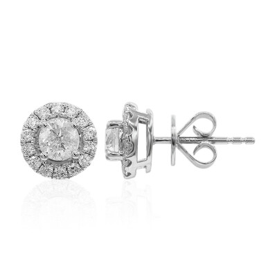 14K I1 (H) Diamond Gold Earrings (CIRARI)