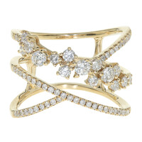 14K I1 (H) Diamond Gold Ring (CIRARI)