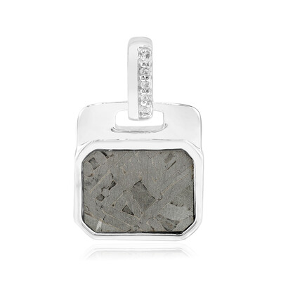 Aletai-Meteorite Silver Pendant
