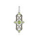 Peridot Silver Pendant