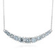 Brazilian Aquamarine Silver Necklace