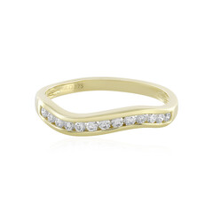 9K Flawless (F) Diamond Gold Ring (LUCENT DIAMONDS)